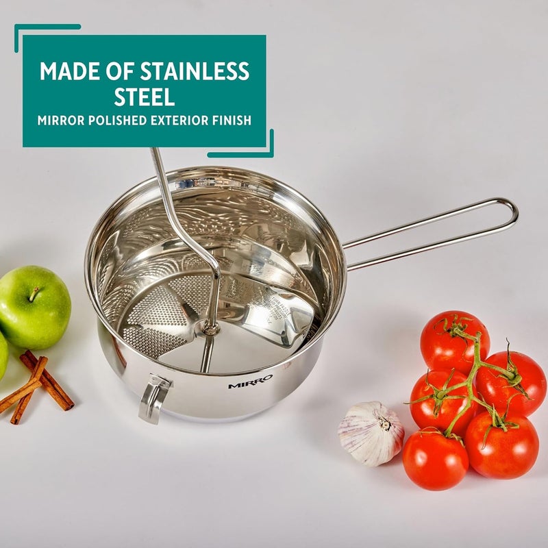 Mirro 50024 Foley 2-Quart Stainless Steel Food Mill Cookware - Image 3